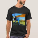 Search for biplanes tshirts Stearman