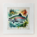 Search for salmon puzzles Food