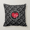Search for musical notes cushions Valentine