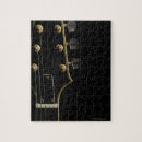 Search for electric guitar puzzles Close up