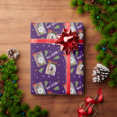Search for purple snowflake wrapping paper Festive