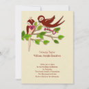 Search for love birds invitations Heart