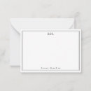 Search for blank note cards Monogrammed