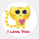 Search for kawaii valentine stickers Cat
