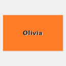 Search for black white orange stickers Simple