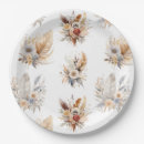Search for western paper plates Floral