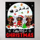 Search for christmas dachshund posters Ya filthy animal