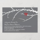 Search for red birds wedding invitations Vintage