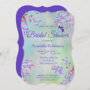 Search for forget me not bridal shower invitations Purple