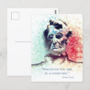 Search for abraham lincoln postcards Inspirational