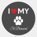Search for st bernard stickers Dog