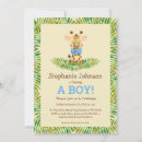 Search for giraffe baby boy shower invitations Animals