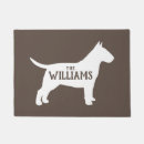 Search for bull terrier doormats Dog