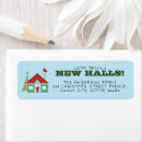 Search for new house return address labels Change of address