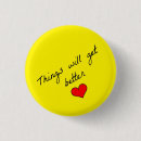 Search for yellow hearts badges Inspirational