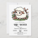Search for little lamb invitations Simple