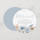 Search for retirement celebrations invitations Blue