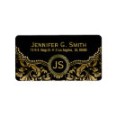 Search for quatrefoil pattern return address labels Geometric