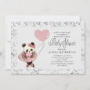 Search for silver white baby shower invitations Black and white