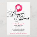 Search for red lingerie shower invitations Party