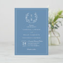 Search for simple royal blue wedding invitations Calligraphy