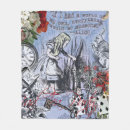 Search for alice in wonderland blankets White rabbit