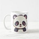 Search for cute cartoon panda mugs Animal