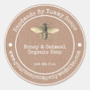 Search for bee labels Rustic