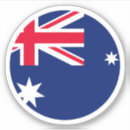 Search for travel australia stickers Flag