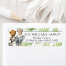 Search for zoo return address labels Wild one