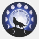 Search for werewolf stickers Moon