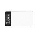 Search for chalk return address labels Typography