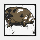 Search for woodcut magnets Animals