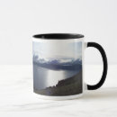 Search for clouds on lake mugs National park