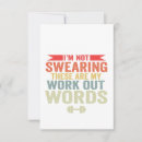 Search for swear cards Gym