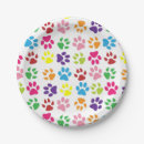 Search for paw print paper plates Fun