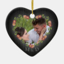 Search for wood heart christmas tree decorations Flowers