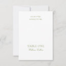Search for table numbers wedding invitations Minimalist