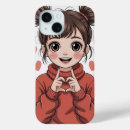 Search for anime style iphone cases For her