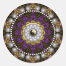 Search for gold yin yang stickers Mandala