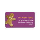 Search for bread return address labels Ginger