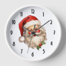 Search for santa claus clocks Retro