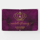 Search for purple gold banners Vintage