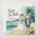 Search for cat wedding save the dates Whimsical