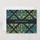Search for lime green damask invitations Trendy