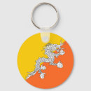 Search for bhutan key rings Flag of bhutan