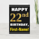 Search for 22 year birthday cards 22 years old