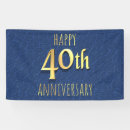 Search for 40th anniversary banners Modern