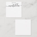 Search for classic note cards Black and white