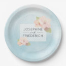 Search for cherry blossom paper plates Blush pink